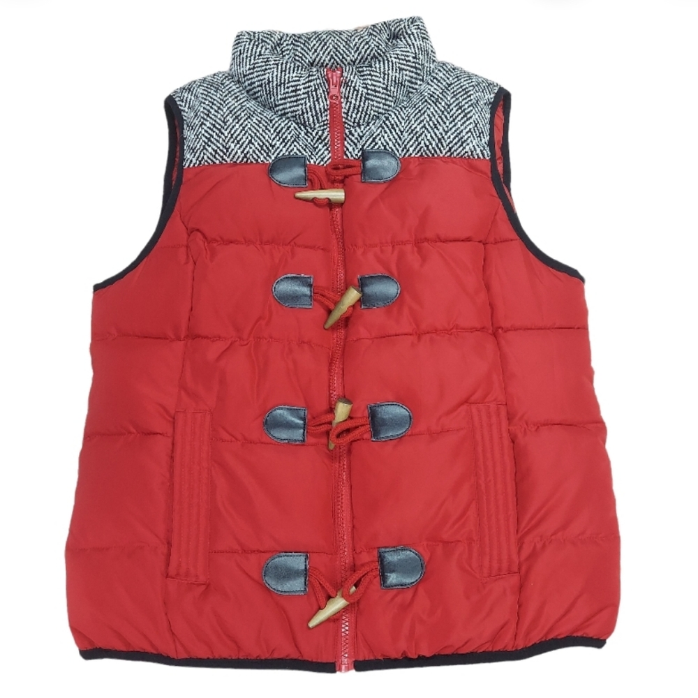 Ruff Hewn Red Puffer Vest - Picture 5 of 17